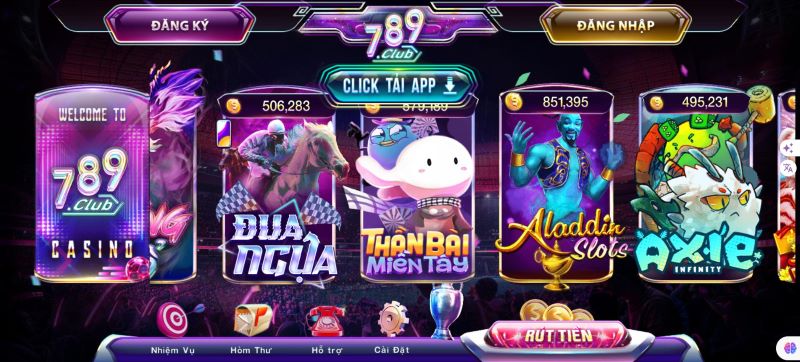 Nổ hũ 789Club - Sân chơi cá cược đẳng cấp bậc nhất châu Á 1 Cổng game nổ hũ 789Club được rất nhiều người yêu thích
